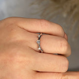"Zyna" Centre Dip Diamond Eternity Ring ET12 - HEERA DIAMONDS