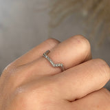 "Alexi" Pavé Square Shaped Eternity Ring ET22 - HEERA DIAMONDS