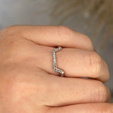 "Alexi" Pavé Square Shaped Eternity Ring ET22 - HEERA DIAMONDS