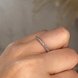 "Immy" Irregular Subtle Shaped Diamond Eternity Ring ET39 - HEERA DIAMONDS