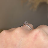 "Elle" Solitaire Marquise Cut Diamond Engagement Ring SSMC06 - HEERA DIAMONDS