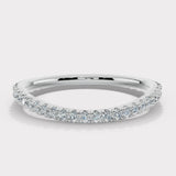 "Immy" Irregular Subtle Shaped 0.40ct Diamond Eternity Ring ET39