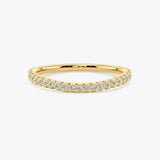 "Immy" Irregular Subtle Shaped 0.40ct Diamond Eternity Ring ET39