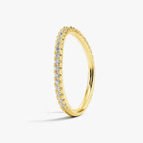 "Immy" Irregular Subtle Shaped 0.40ct Diamond Eternity Ring ET39