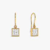 "Inaya" Drop Diamond Earrings