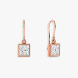 "Inaya" Drop Diamond Earrings