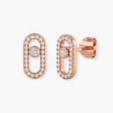"Ira" Drop Diamond Earrings