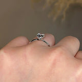 "Irie" Oval Solitaire Diamond Engagement Ring SSOC04 - HEERA DIAMONDS