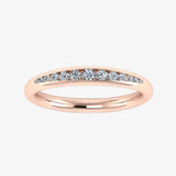"Ismera" 0.15 Carat Round Cut Diamond Eternity Ring ET89