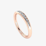 "Ismera" 0.15 Carat Round Cut Diamond Eternity Ring ET89