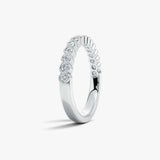 "Jo" Mini Bubbles Round Circle Pattern 0.30ct Diamond Half Eternity Ring ET80