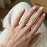 "Kew" 1 Carat Round Cut Solitaire Lab Grown Diamond Engagement Ring HLR640
