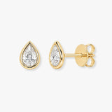 "Kiki" 2 CT Solitaire Diamond Earrings HEERA DIAMONDS