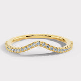 "Kira" Pave U Shape Eternity 0.30ct Diamond Ring ET25