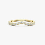 "Kira" Pave U Shape Eternity 0.30ct Diamond Ring ET25