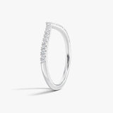 "Kira" Pave U Shape Eternity 0.30ct Diamond Ring ET25