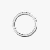 "Lacey" Micro Set 0.10ct Diamond Subtly Shaped Eternity Ring ET51