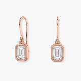 "Leya" Drop Diamond Earrings