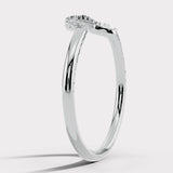 "Lil" Dainty Micro Set Square Shaped 0.10ct Diamond Eternity Ring ET54