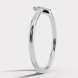 "Lilah" Dainty 0.10ct Diamond Shaped Eternity Band ET19