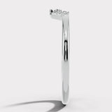 "Lilah" Dainty 0.10ct Diamond Shaped Eternity Band ET19