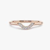 "Lilah" Dainty 0.10ct Diamond Shaped Eternity Band ET19