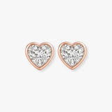 "Lily" 2 CT Solitaire Diamond Earrings HEERA DIAMONDS