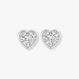 "Lily" 2 CT Solitaire Diamond Earrings HEERA DIAMONDS