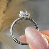 "Lisbon" 1.09 Carat Cut Engagement Ring HLR552 HEERA DIAMONDS