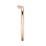 "Livia" Dainty Pavé Square Shaped Eternity Ring ET28 - HEERA DIAMONDS