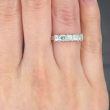 "Lumora" 1 Carat Princess Cut Natural Diamond Engagement Ring MDR4243