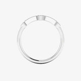 "Lunara" Round Cut 0.1 Carat Diamond Eternity Ring ET83