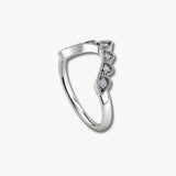 "Lunara" Round Cut 0.1 Carat Diamond Eternity Ring ET83