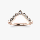 "Lunara" Round Cut 0.1 Carat Diamond Eternity Ring ET83