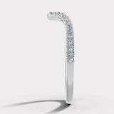 "Margot" Double Band V Shape 0.30ct Diamond Eternity Ring ET47