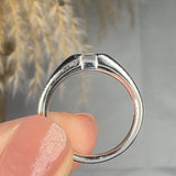 "Marovelle" 0.59 Carat Emerald Cut Natural Diamond Solitaire Engagement Ring MDC625