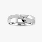 Men's Diamond 0.06ct Wedding Ring GR19961
