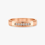 Men's Diamond 0.1ct Wedding Ring GR19964