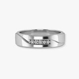 Men's Diamond 0.2ct Wedding Ring GR19974