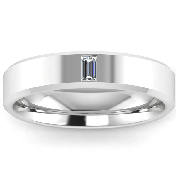 Men's Diamond Band 0.01ct Wedding Ring DW10 HEERA DIAMONDS