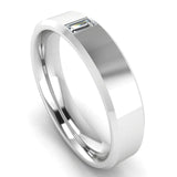 Men's Diamond Band 0.01ct Wedding Ring DW10 HEERA DIAMONDS