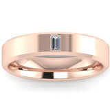 Men's Diamond Band 0.01ct Wedding Ring DW10 HEERA DIAMONDS