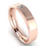 Men's Diamond Band 0.01ct Wedding Ring DW10 HEERA DIAMONDS
