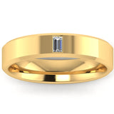Men's Diamond Band 0.01ct Wedding Ring DW10 HEERA DIAMONDS