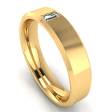 Men's Diamond Band 0.01ct Wedding Ring DW10 HEERA DIAMONDS