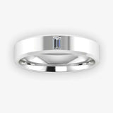 Men's Diamond Band 0.01ct Wedding Ring DW10