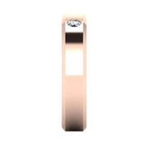 Men's Diamond Band 0.02ct Wedding Ring DW11 HEERA DIAMONDS