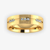 Men's Diamond Band Wedding Ring DW14