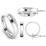 Men's Diamond Band 0.03ct Wedding Ring DW1 HEERA DIAMONDS