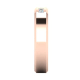 Men's Diamond Band 0.03ct Wedding Ring DW12 HEERA DIAMONDS